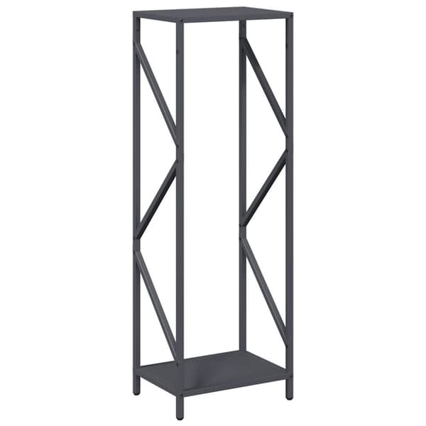 Vedställ antracit 34x25x100 cm kallvalsat stål