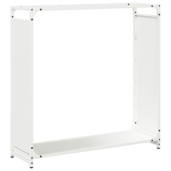 Vedställ vit 90x28x90 cm kallvalsat stål