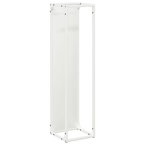 Vedställ vit 25x25x100 cm kallvalsat stål