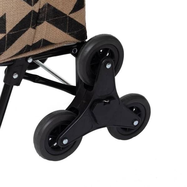 Handkorg - 5five - Okänd Jord - 6 hjul - Jutefiber - Metall