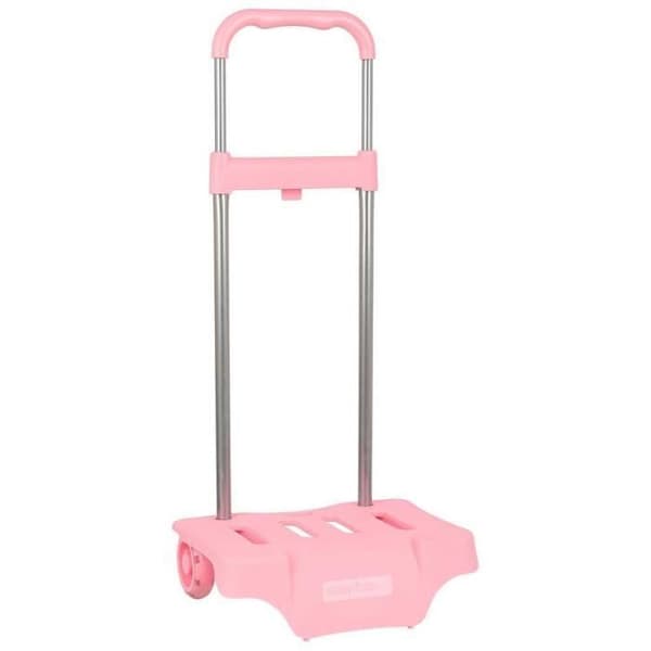 Vagn Bärande - Ej specificerad - Modell Rosa - Resistenta Polypropylen - Tysta hjul - Avtagbart handtag