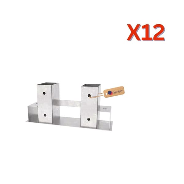 Vedstabler 340x100x150 mm, 12 stk