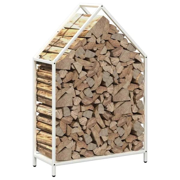 vidaXL Vedställ vit 60x25x90 cm kallvalsat stål