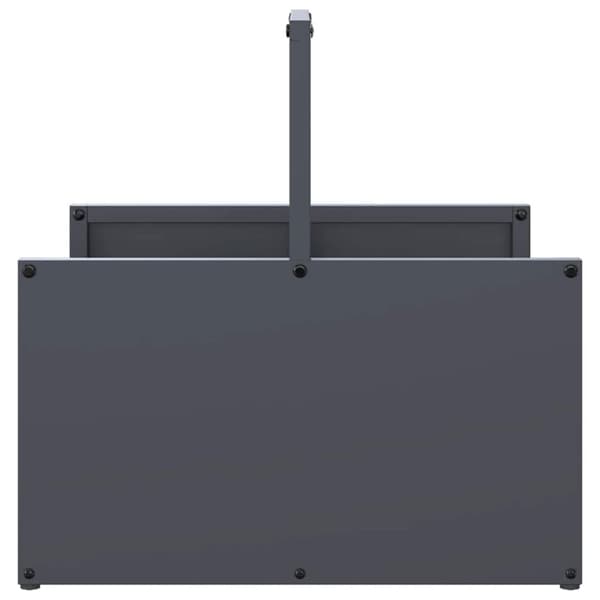 vidaXL brændestativ 40x40x40 cm koldvalset stål antracitgrå