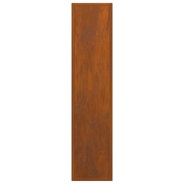 vidaXL Vedställ 50x23x100 cm väderbeständigt stål