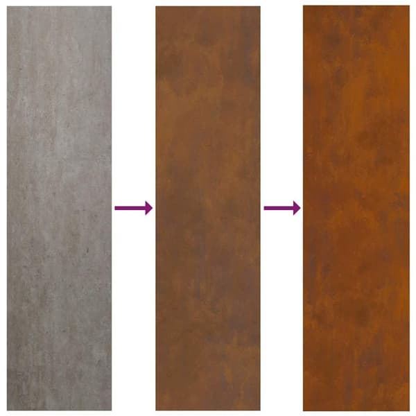 vidaXL Vedställ 50x23x100 cm väderbeständigt stål