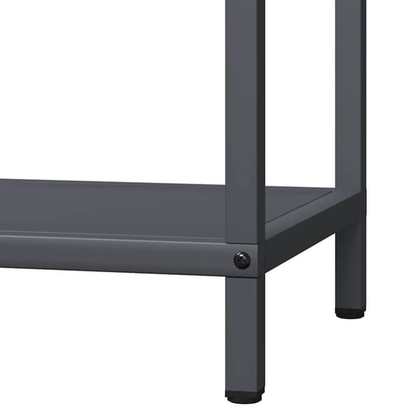 vidaXL brændestativ 40x25x90 cm koldvalset stål antracitgrå