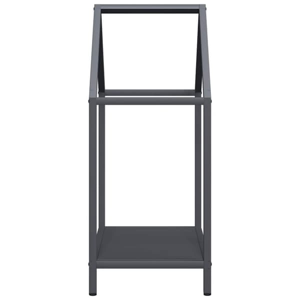 vidaXL brændestativ 40x25x60 cm koldvalset stål antracitgrå