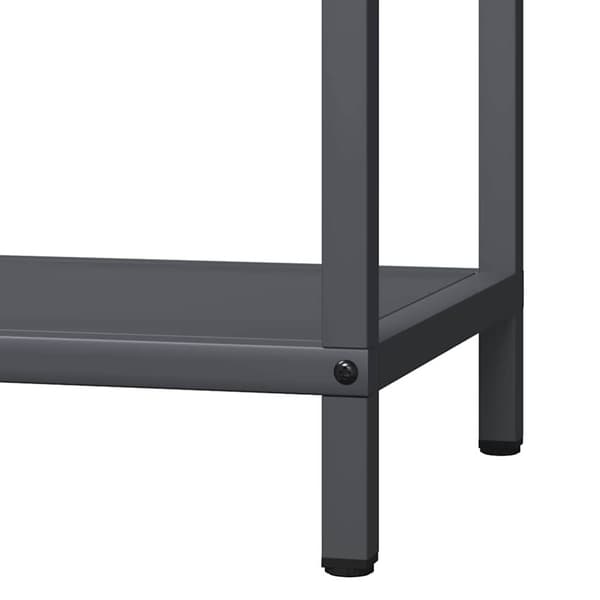 vidaXL brændestativ 40x25x60 cm koldvalset stål antracitgrå