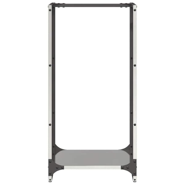 vidaXL brændestativ 40x30x80 cm rustfrit stål