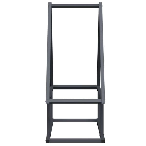 vidaXL Vedställ antracit 50x25x60 cm kallvalsat stål
