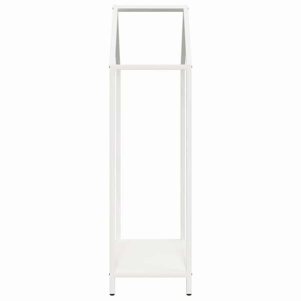 vidaXL Vedstativ svart 40x25x90 cm kaldvalset stål