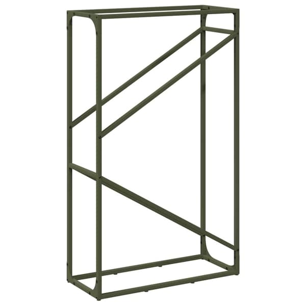 vidaXL Polttopuut 60x25x100 cm Kylmävalssattu teräs