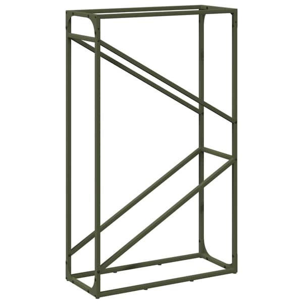 vidaXL Polttopuut 60x25x100 cm Kylmävalssattu teräs