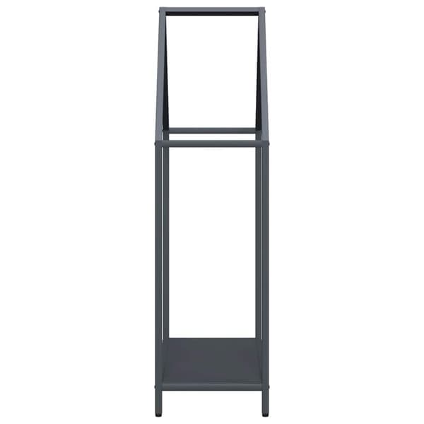vidaXL Polttopuut antrasiitti 60x25x90 cm Kylmävalssattu teräs