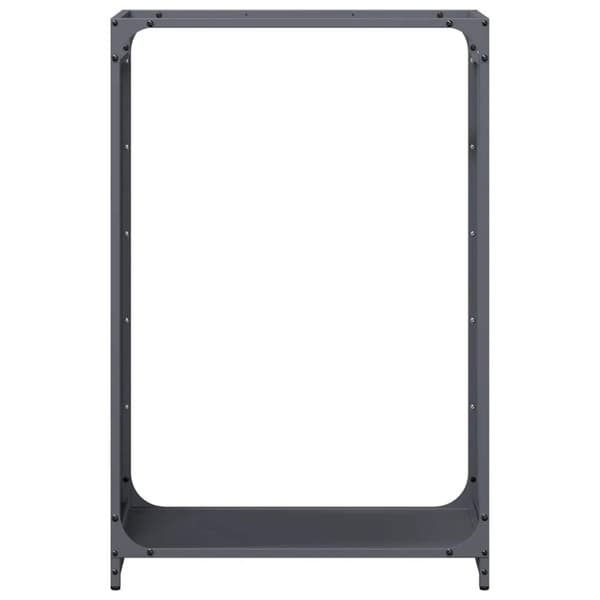 vidaXL Polttopuut Antrasiitti 60x28x90 cm Kylmävalssattu teräs