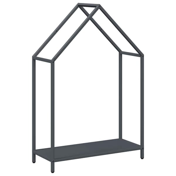 vidaXL Vedställ antracit 60x25x90 cm kallvalsat stål