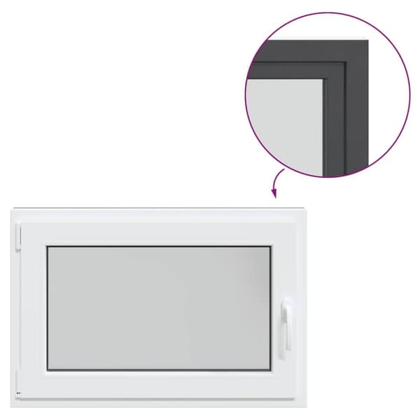 vidaXL Polttopuut antrasiitti 80x25x90 cm Kylmävalssattu teräs