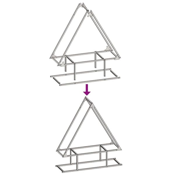 vidaXL Polttopuut antrasiitti 80x25x90 cm Kylmävalssattu teräs