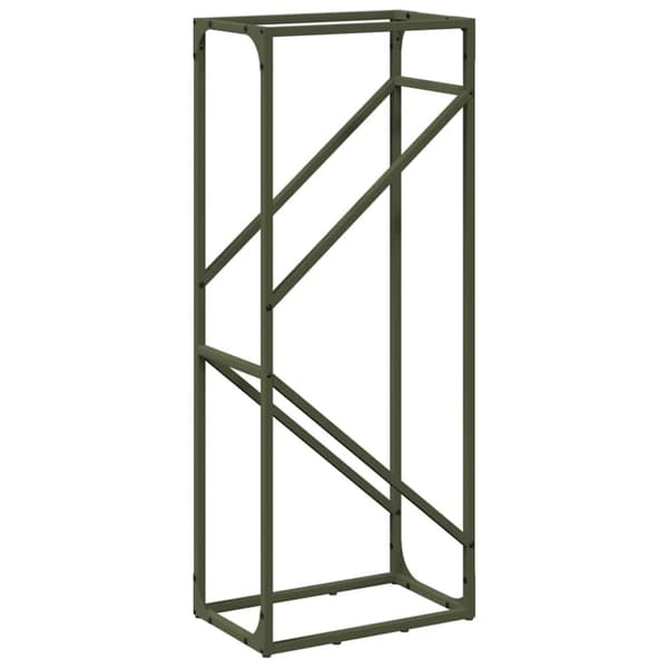 vidaXL Polttopuut 40x25x100 cm Kylmävalssattu teräs