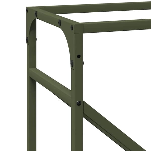 vidaXL Polttopuut 40x25x100 cm Kylmävalssattu teräs