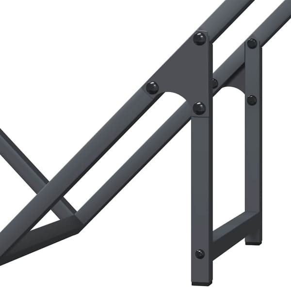 vidaXL Polttopuut Antrasiitti 60x25x60 cm Kylmävalssattu teräs