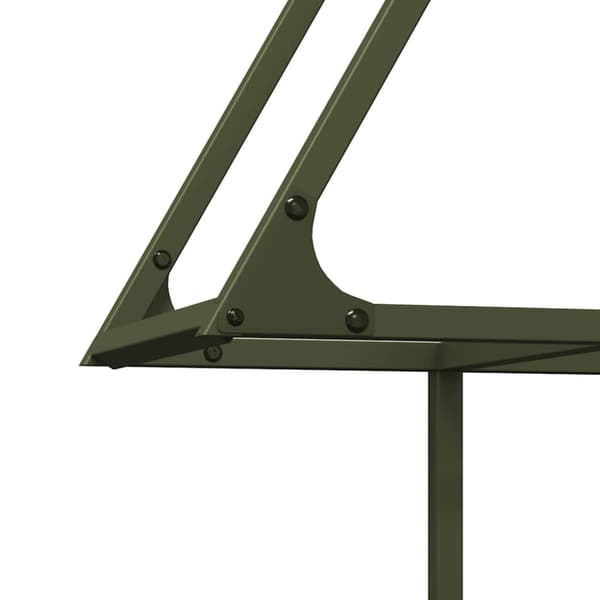 vidaXL Polttopuuteline 80x25x90 cm kylmävalssattua terästä