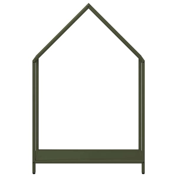 vidaXL Polttopuuteline 60x25x90 cm kylmävalssattua terästä