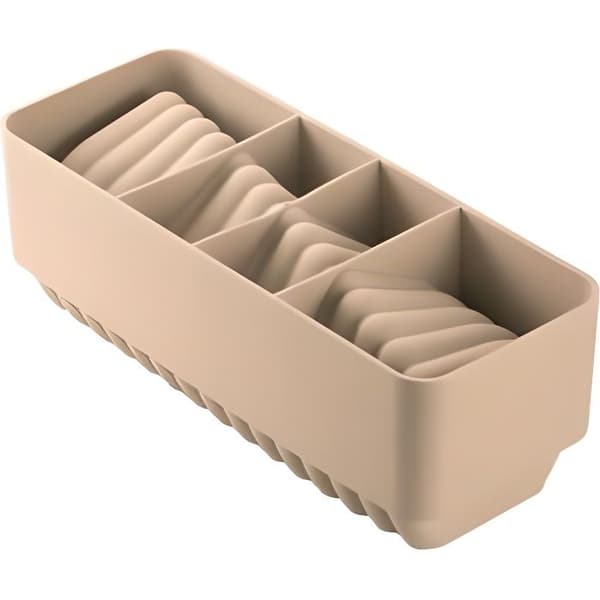 Bûcheform - SILIKOMART - Corallo - Silikon - 2 silikonmattor - Plaststöd