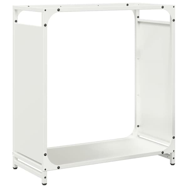 Vedställ vit 60x28x65 cm kallvalsat stål