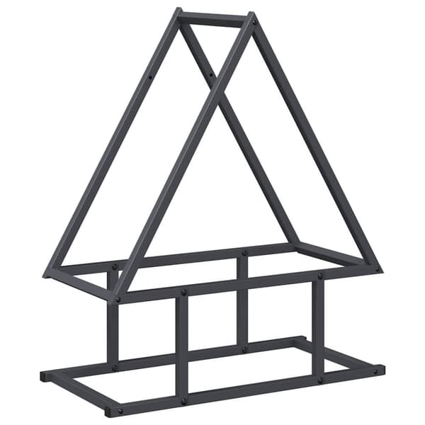 Vedställ antracit 50x25x60 cm kallvalsat stål