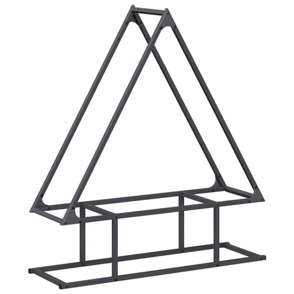 Vedställ antracit 80x25x90 cm kallvalsat stål