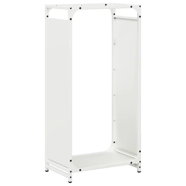 Vedställ vit 44x28x90 cm kallvalsat stål