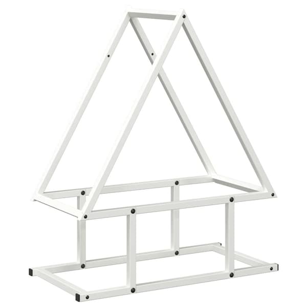 Vedställ vit 50x25x60 cm kallvalsat stål