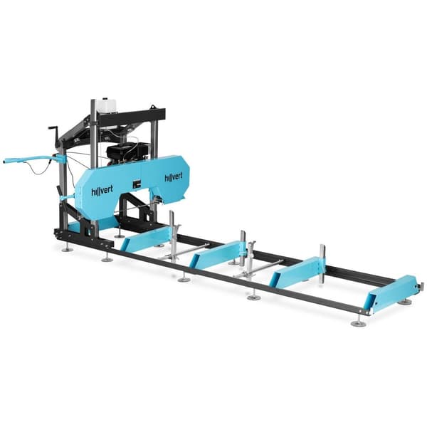 hillvert Bensin timmerbandsåg - 4 x 0,9 m uppsättning - 7500 W / 9 hk