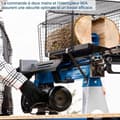 Miniatyrbild 4 av 6: Horisontell elektrisk vedklyv HL760LS 7T 2200W - SCHEPPACH - 52cm Ø 25 cm - med stöd