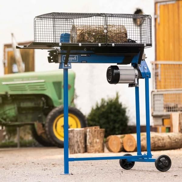 Elektrisk vedklyv horisontell LS700UG 7T - SCHEPPACH - 2200W 52cm Ø 25 cm - med stöd