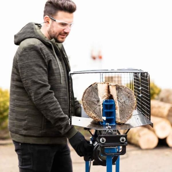 Elektrisk vedklyv horisontell LS700UG 7T - SCHEPPACH - 2200W 52cm Ø 25 cm - med stöd