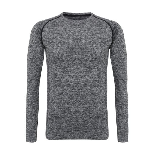 Bild av TriDri Herr sömlös 3D Fit Multi Sport Performance Långärmad topp