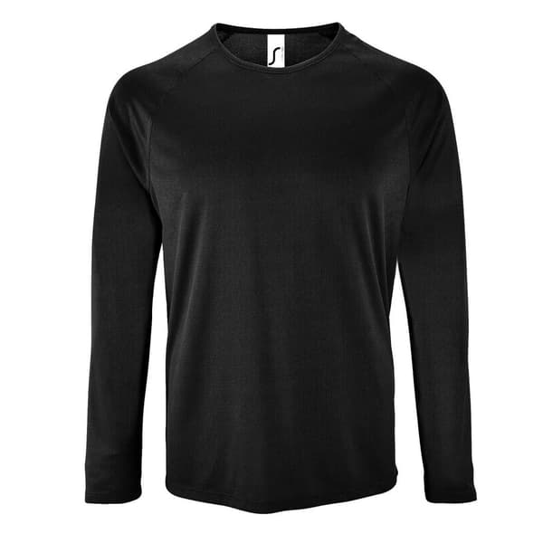 SOLS Sporty langærmet performance T-shirt til mænd