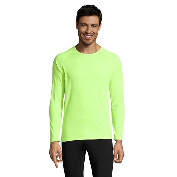SOLS Sporty langærmet performance T-shirt til mænd