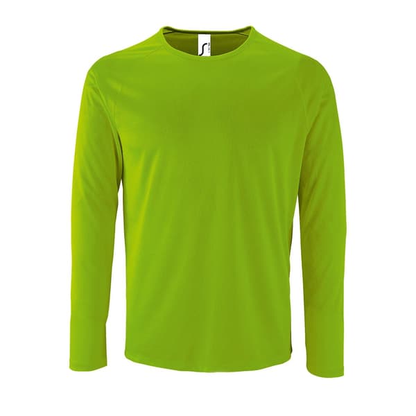 SOLS Sporty langærmet performance T-shirt til mænd