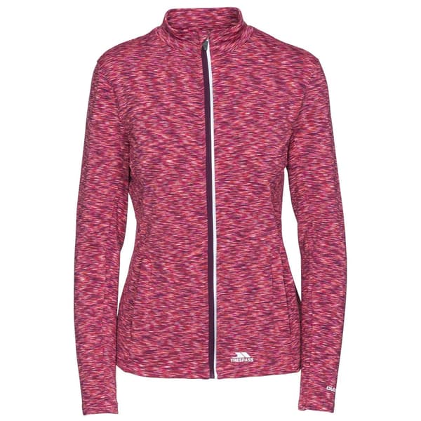 Trespass Womens/Ladies Indira Long Sleeve Full Zip Active Top