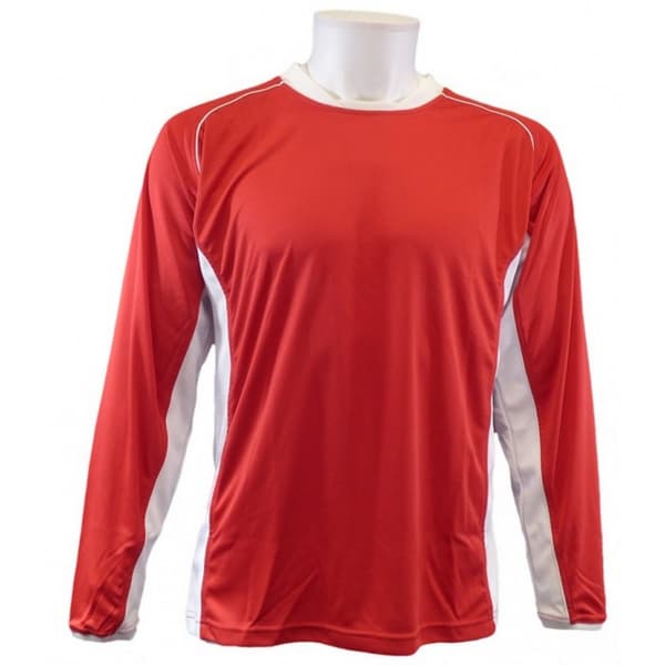 Carta Sport Unisex Adult London Panel Jersey Football Shirt Red/White S