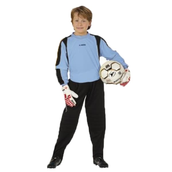 Masita Unisex Madrid fodboldtrøje til voksne Sky Blue/Black M