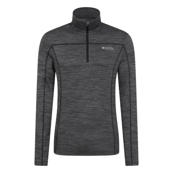 Mountain Warehouse Mens Finsbury Active Midlayer Dark Grey XS