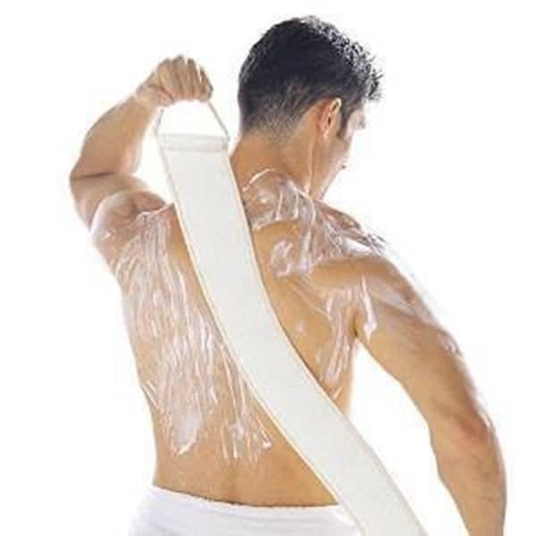 REMYCOO® ryggskrubberrem, ryggrem för bad Rengöringsduk Loofah svamp för dusch Loofah svamp Ryggskrapa för dusch och bad