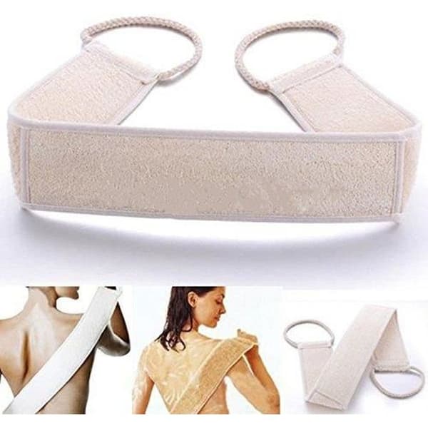 REMYCOO® ryggskrubberrem, ryggrem för bad Rengöringsduk Loofah svamp för dusch Loofah svamp Ryggskrapa för dusch och bad