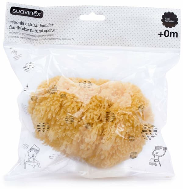 Body Sponge Suavinex Large Natural