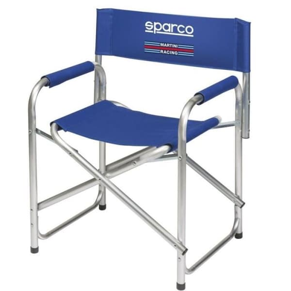 Fällstol - Sparco - Martini Racing - Blå - Hållbar - Lätt
